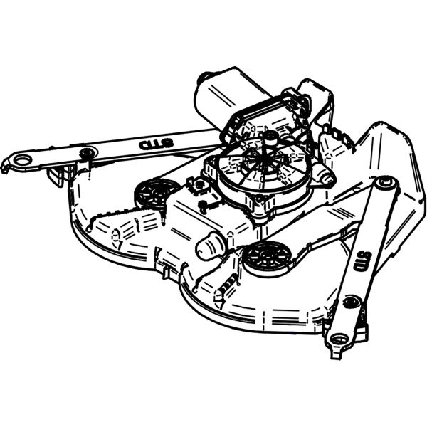 Thule Motor Slide-Out Step G2 12V inkl. Scheren-Mechanismus