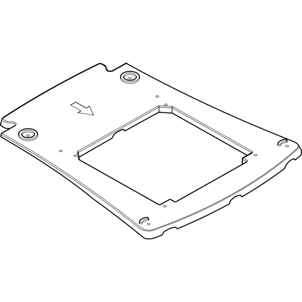 Adapterrahmen MB Sprinter ab Bj. 2018/03 für Klimaanlagen Aventa compact / comfort 2. Generation