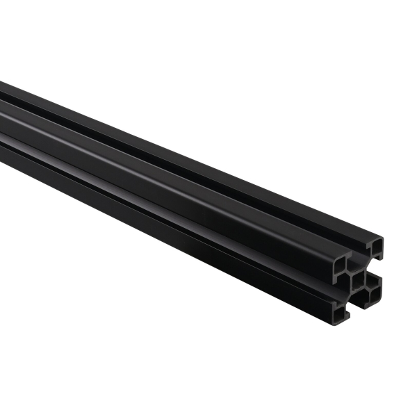 Profil 30 x 30 mm, schwarz eloxiert