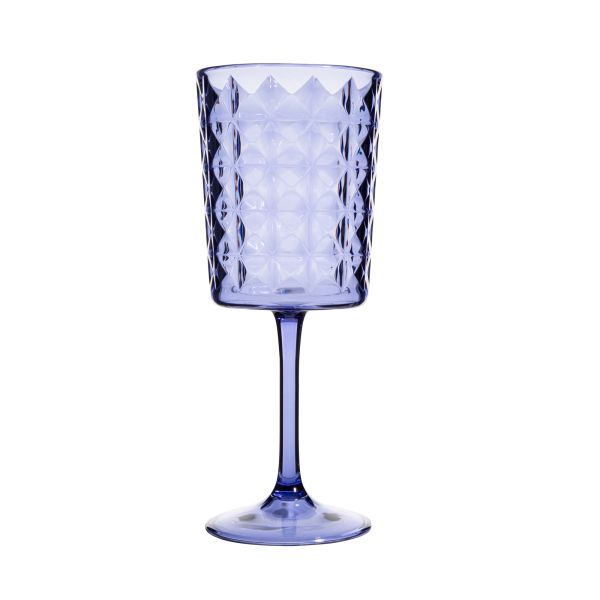 Gimex Weinglas Stone Line Azure 0,4 Liter azurblau