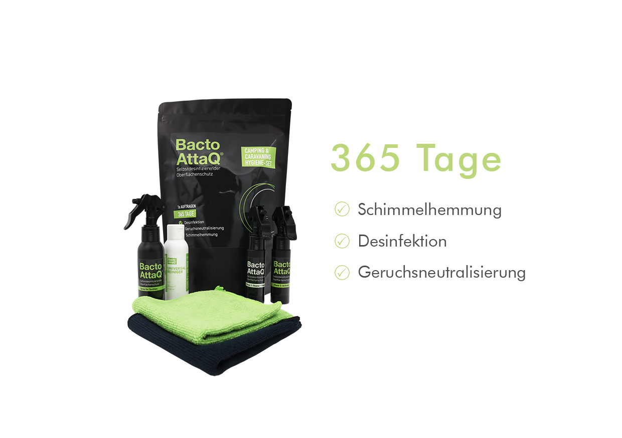 BactoAttaQ® Caravan Kit Schimmelprävention