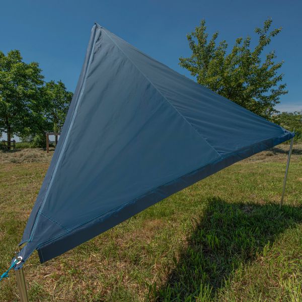 Bent Sonnensegel „Zip Protect Canvas“ dunkelblau