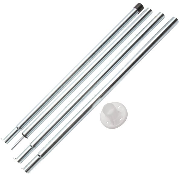 Steel Upright Pole, 4-Piece