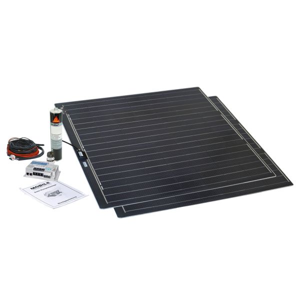 Büttner Elektronik Büttner Elektonik MT Flat Light Solarkomplettanlage MT 30FL Flat-Light, 2 x 15W