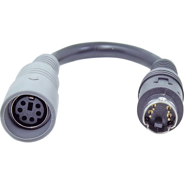 Monitor Adapter, 6-pole coupling to 4-pole plug