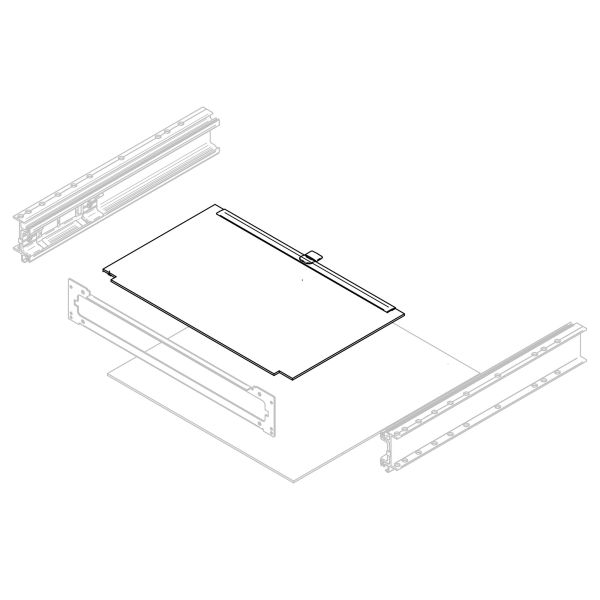 Thule Gehäuseplatte oben Slide-Out V19 Ducato 700