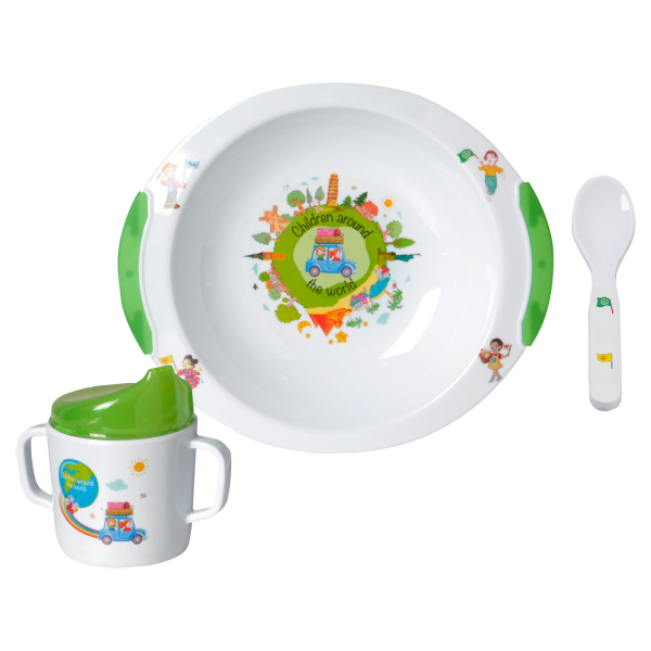 Brunner Geschirr-Set Around the World, 3-teilig