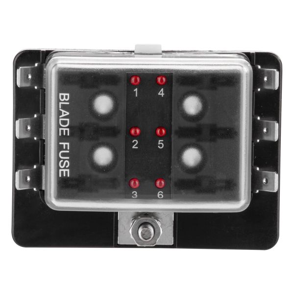 Büttner Elektronik Sicherungshalter 6 FS-LED