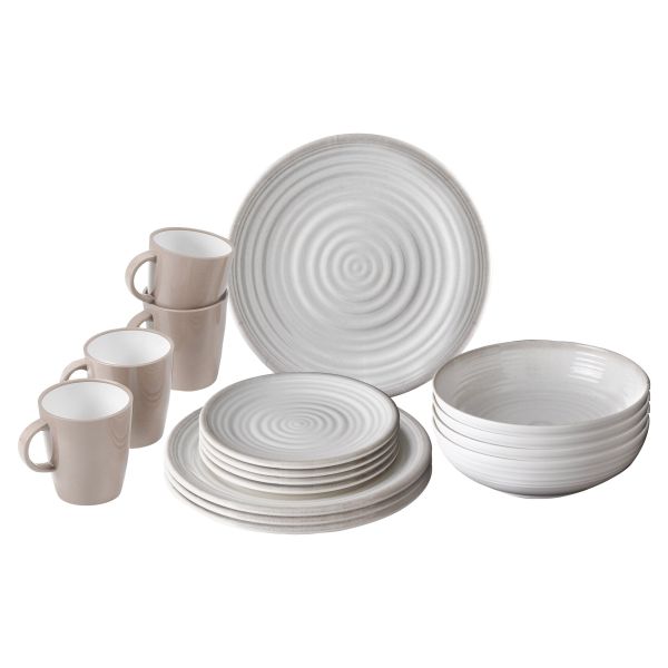 Brunner tableware series Savana Tableware set 16 pcs.