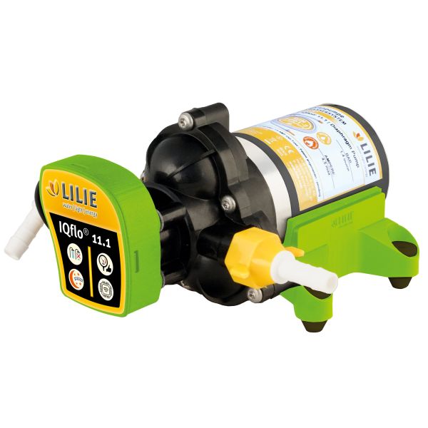 Lilie Shurflo Membranpumpe IQflo 12 V, 11,0 l/min, 2,4 bar