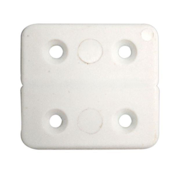 FAWO Fawo PVC-Scharnier weiß 40 x 40 mm 5er SB