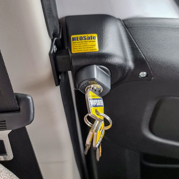 HEOSolution Diebstahlschutzschlösser für Fahrerhaustür Fiat Ducato X290 ab Facelift 2021