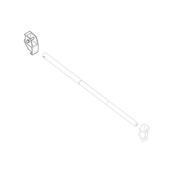 Dometic Spannstangenaufnahme Gehäuse für Markisen PR2000, PR2500, 4 – 6 m