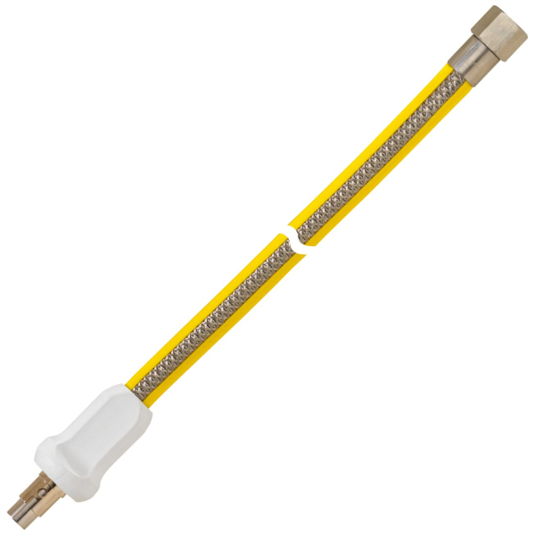 Edelstahl-Allgasschlauch PS 0,5 bar