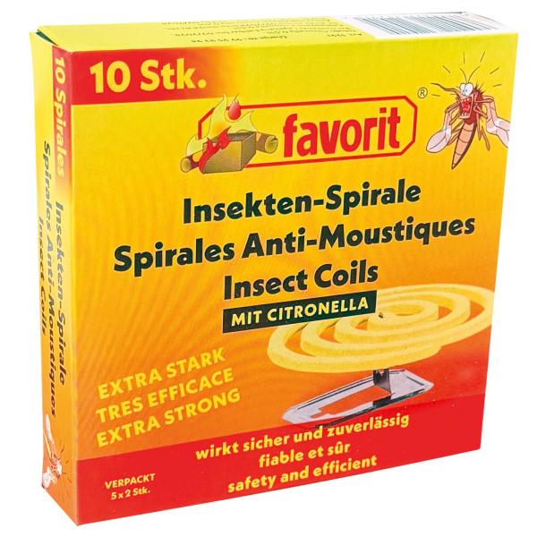 Favorit Moskitospirale Extrastark