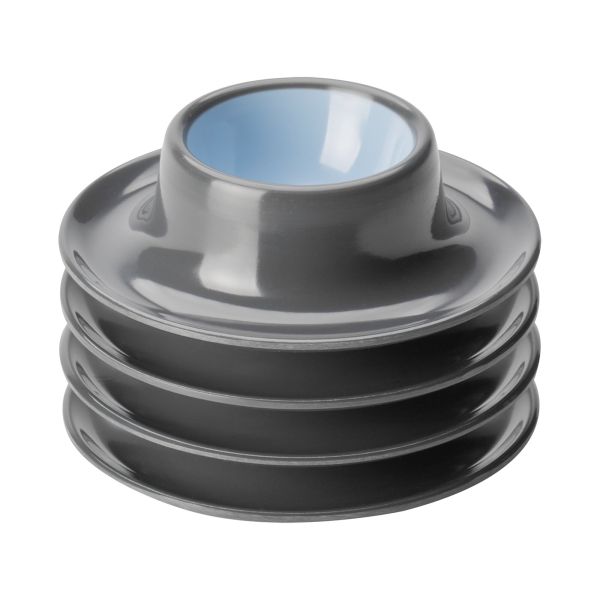 Gimex Eierbecher Vivid Line grau/blau