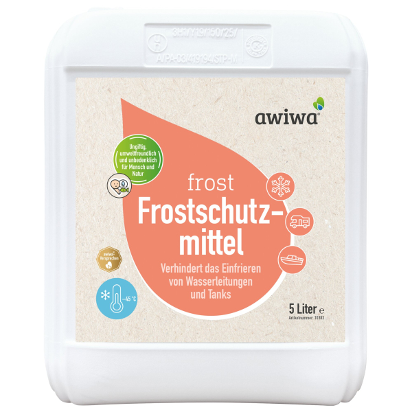 Frostschutzmittel 5 Liter - materialschonend und lebensmittelecht