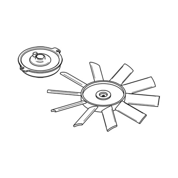 Motor with Rotor Thule Vent 12V