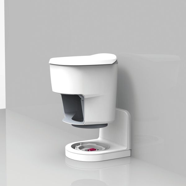 Clesana Verschweiß-Toilette C1 mit L-Adapter