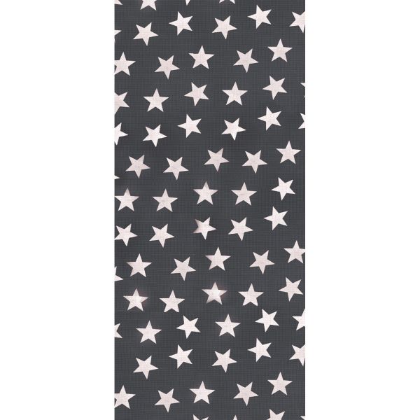 Friedola table runner Miami Star 150 x 40 cm gray, white