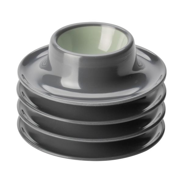 Gimex Eierbecher Vivid Line grau/grün