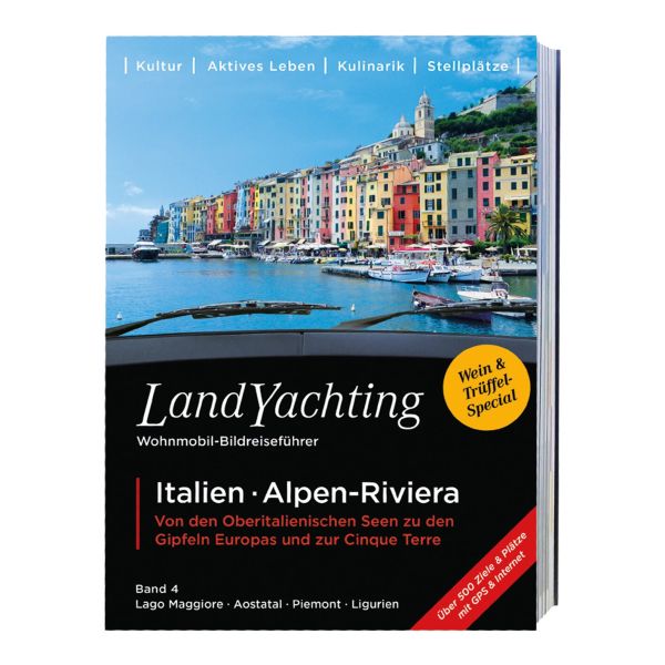 LandYachting Reiseführer Alpen + Riviera + Italien
