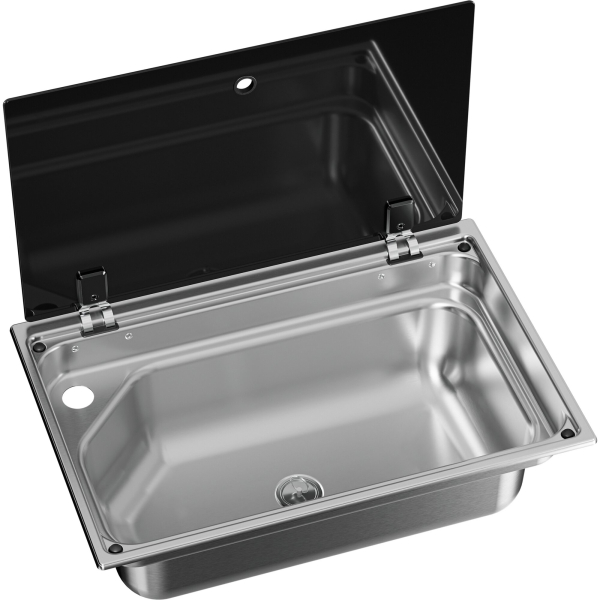 Dometic Spülbecken mit Glasabdeckung CVS 1525G