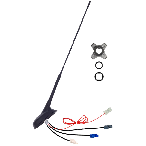 ATTB Aktive FM/DAB+/GPS Kombiflex-Schrägdachantenne, 12