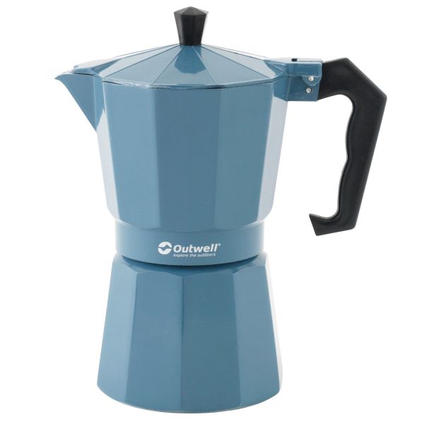 Outwell Espressokocher Manley M 0,1 Liter Aluminium blau